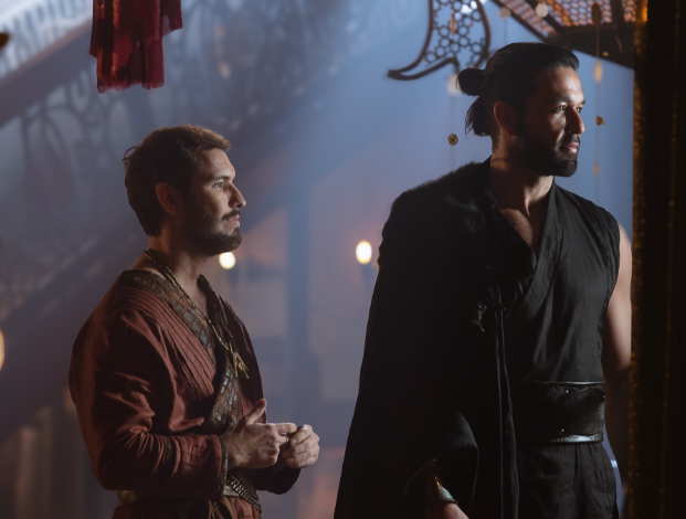 Sergio Marone compartilha registro com Bruno Kott nos bastidores de Amor em Ruínas